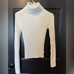 Abercrombie & Fitch tight wear turtle neck.